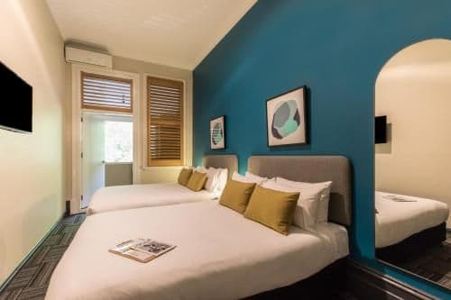 Quadruple Room with Balcony + Shared Bathroom