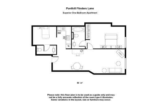 Superior One Bedroom Apartment