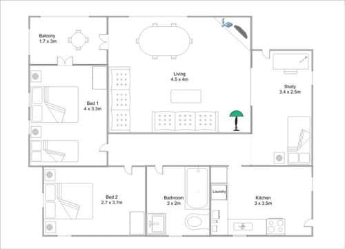 Two-Bedroom Apartment