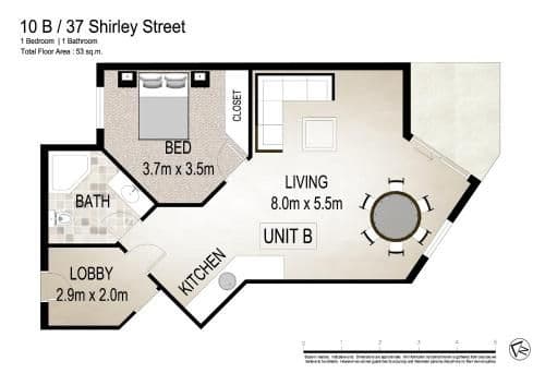Two-Bedroom Apartment