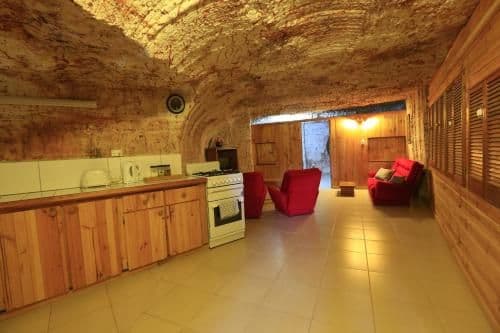 Self-Catering Underground Apartment with Breakfast Included