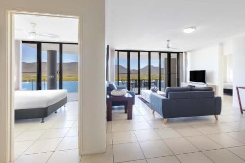 Three-Bedroom Apartment with Water View
