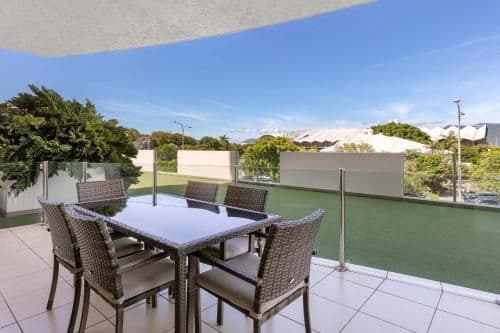 Three-Bedroom Apartment with Pool View
