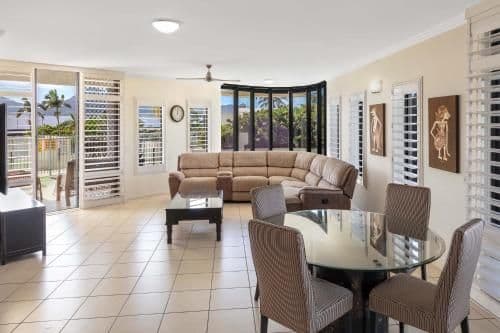 Three-Bedroom Apartment with Pool View