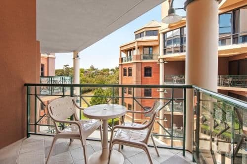 Two-Bedroom Apartment with Balcony