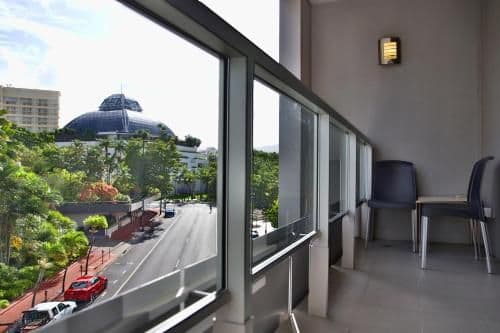 One-Bedroom Apartment with Garden View