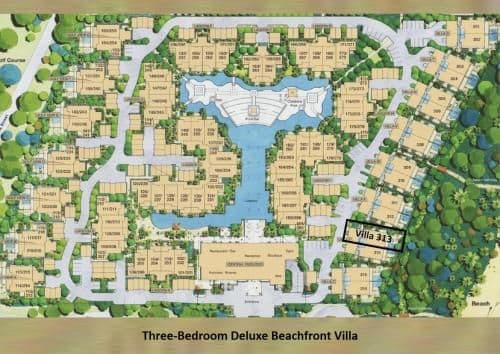 Three-Bedroom Beach Front Villa
