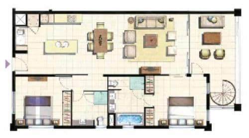 Two-Bedroom Apartment