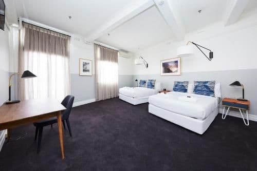 Family Room with Shared Bathroom