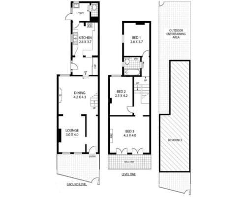 Three-Bedroom House