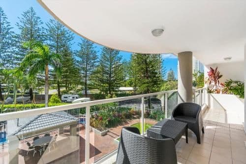 Two-Bedroom Apartment with Garden View