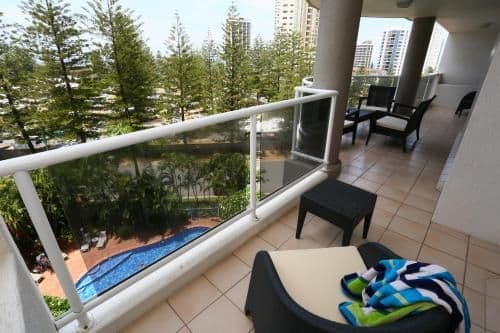 Two-Bedroom Apartment with Garden View