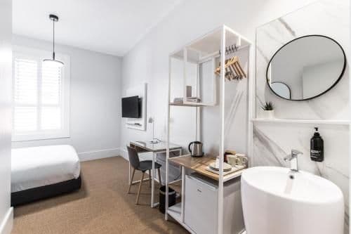 Queen Room with Shared Bathroom