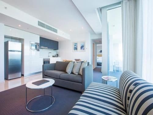 One-Bedroom Apartment with City and Hinterland Views