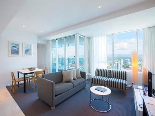 One-Bedroom Apartment with City and Hinterland Views