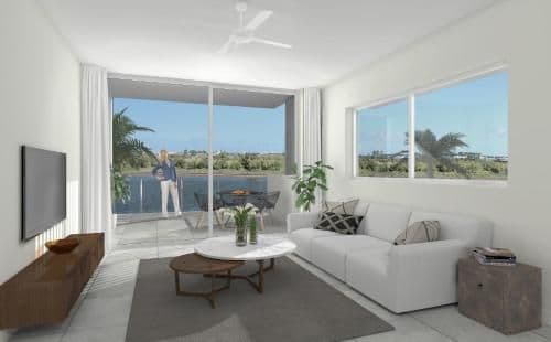 Two-Bedroom Apartment with Lake View