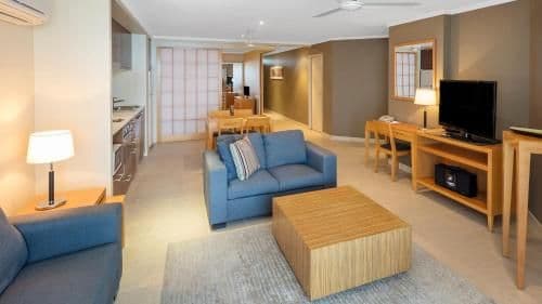 Two-Bedroom Apartment with Pool View