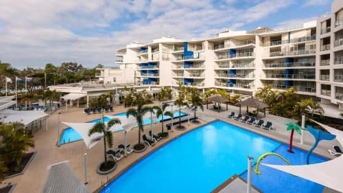 Two-Bedroom Apartment with Pool View