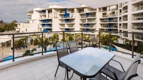 Two-Bedroom Apartment with Pool View
