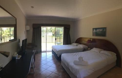 A Pet Friendly Room With Two Queen Beds