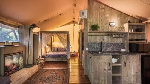  Stargazing Safari Tent