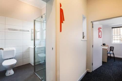 Economy Queen with Shared Facilities and Free Welcome Drink For Two Guests