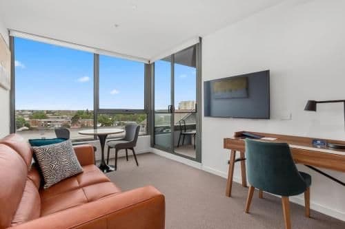 Premium One-Bedroom Apartment with King Bed and Balcony