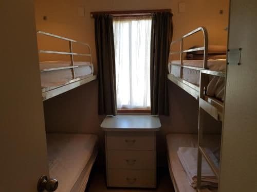 On course Cabins