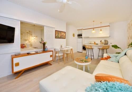 Retro Coconut One-Bedroom Apartment