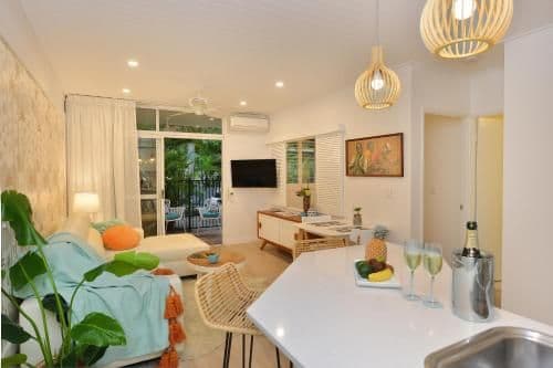 Retro Coconut One-Bedroom Apartment