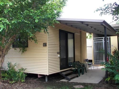 Cabin with external ensuite