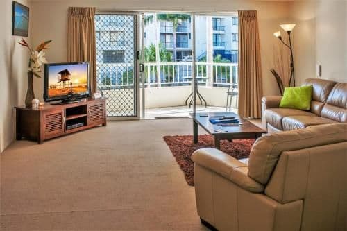 One-Bedroom Apartment with Garden View
