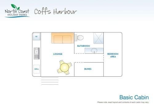 Basic One-Bedroom Cabin - No Pets