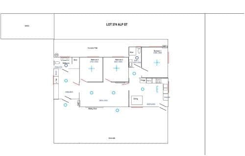 Three-Bedroom House