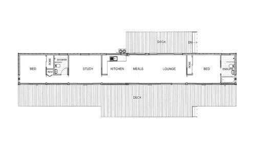 Two-Bedroom House