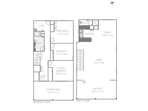 Three-Bedroom House