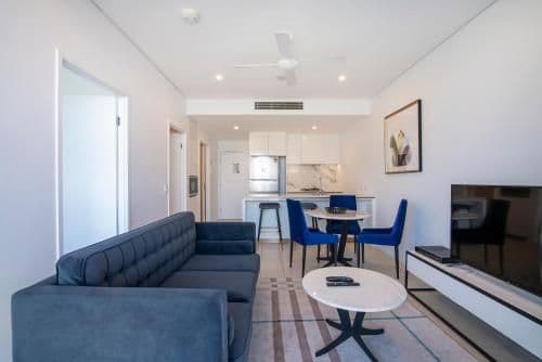One-Bedroom Apartment with City View