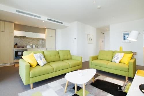 Deluxe Two-Bedroom Two-Bathroom Apartment