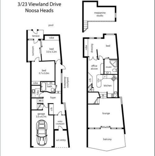 Three-Bedroom Townhouse