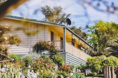 Two-Bedroom Cottage with Garden View