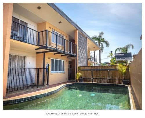 Studio with Pool View