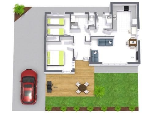 Two-Bedroom Villa (Sandyside 1)