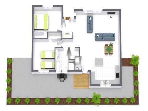 Two-Bedroom Villa (Sandyside 2)