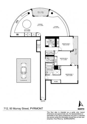 Three-Bedroom Apartment