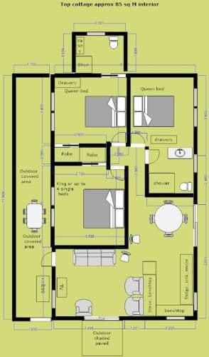Three-Bedroom Cottage