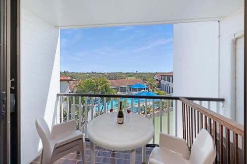 Two-Bedroom Apartment with Pool View