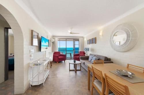 Two-Bedroom Apartment with Beach View