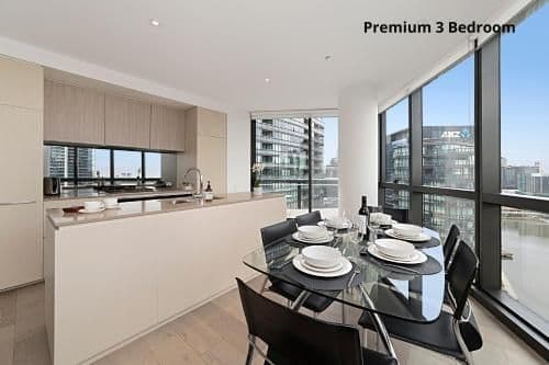 Premium 3 Bedroom Apartment with water views