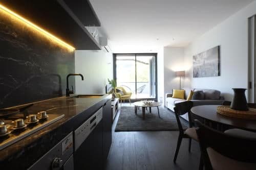 Executive Two-Bedroom, One Bathroom Apartment 