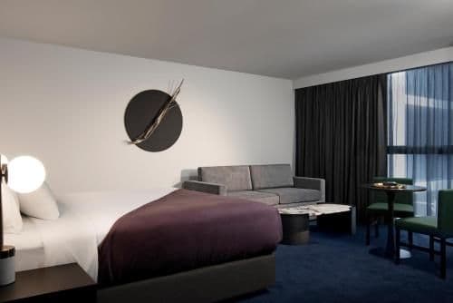 Midnight Junior Suite, Deluxe Guest room, 1 King, Sofa bed